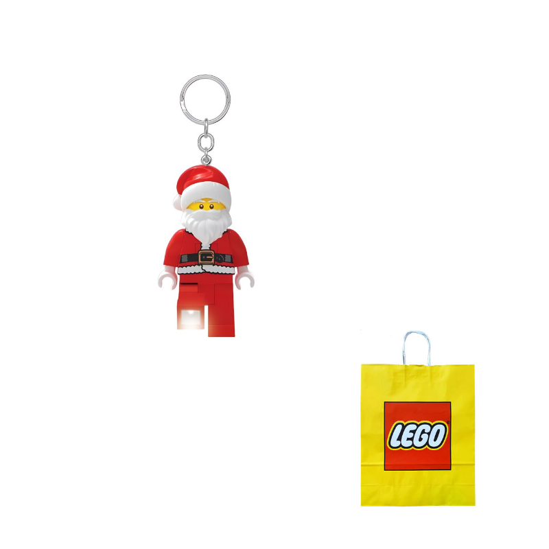 Брелок LEGO "Дед Мороз" (LGL-KE189H) - Boxette Shop